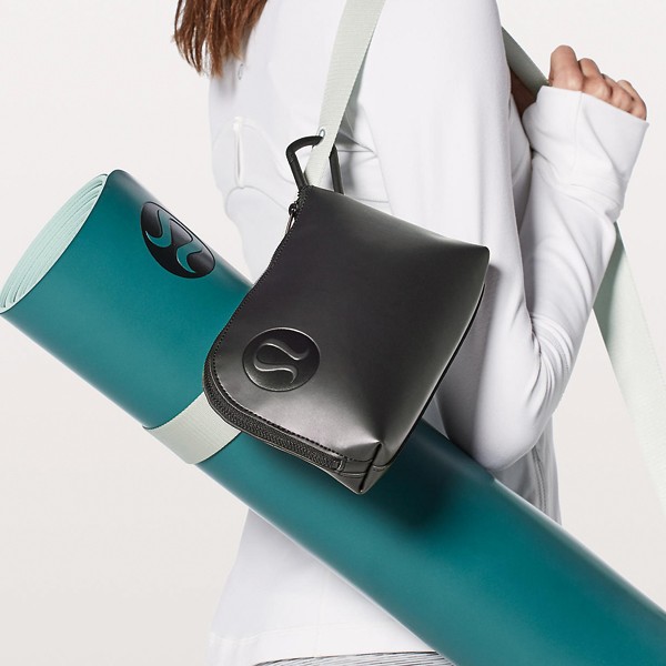 Lululemon ルルレモン カードポーチ ピンク グレー ルルレモン ポーチ lululemon 小物入れ トレーニング用品 マルチ