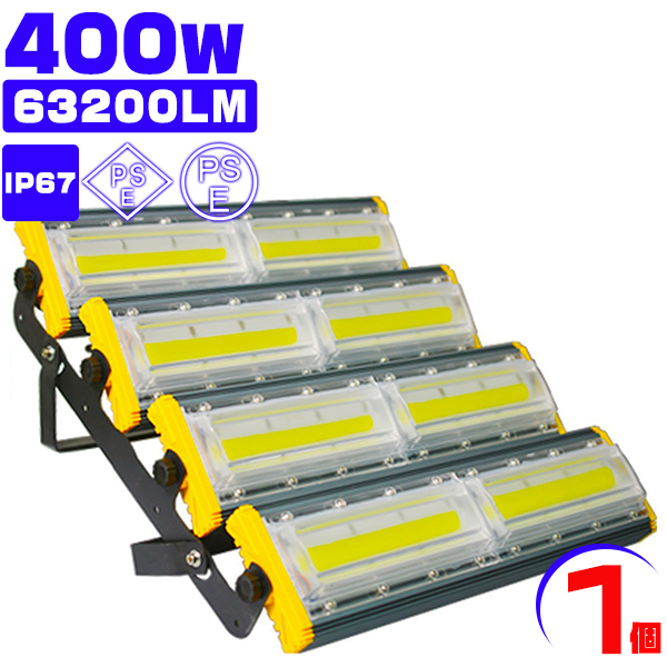 led 400W  led O h 6400W 64000LM ledƖ px@\ O IP67 F(6000K) mCY΍ 1