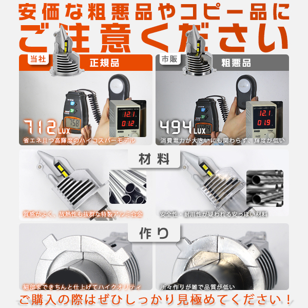 H4 Hi/Lo バイク用 ledヘッドライト 8000LM ワンタッチ取り付け 0.72mm極薄基盤 正規品 6500K LEDバルブ 1灯 ZDM | ブランド登録なし | 06