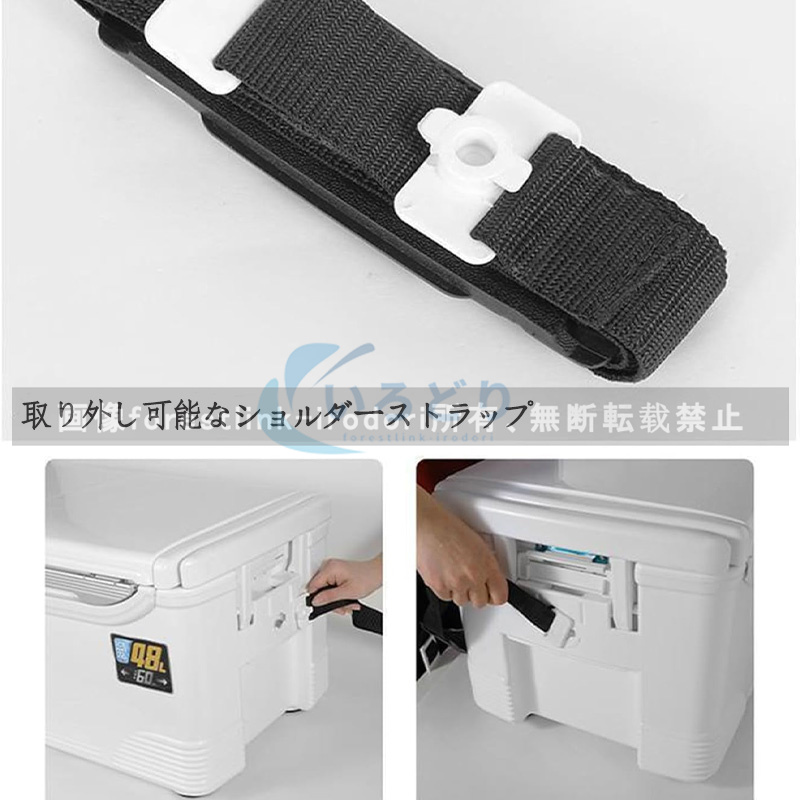 釣り用クーラーボックス 大容量 32L/48L 保冷72時間 保温10時間 座れる 釣り用クーラーボックス 大容量 32L/48L 保冷72時間 保温10時間 座れる