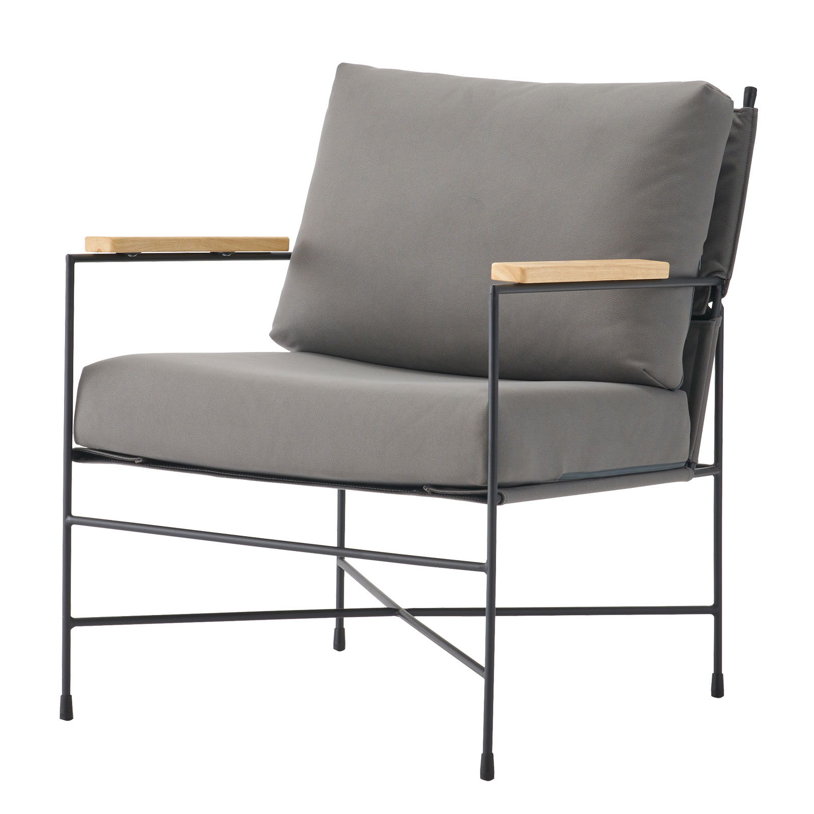 ダイニングチェア 椅子 おしゃれ 食卓椅子 イス 北欧 リビング 肘付き レザー 1脚 いす 背もたれ モダン シンプル アイアン ラウンジ キャメル グレー form 東谷 | 東谷 | 02