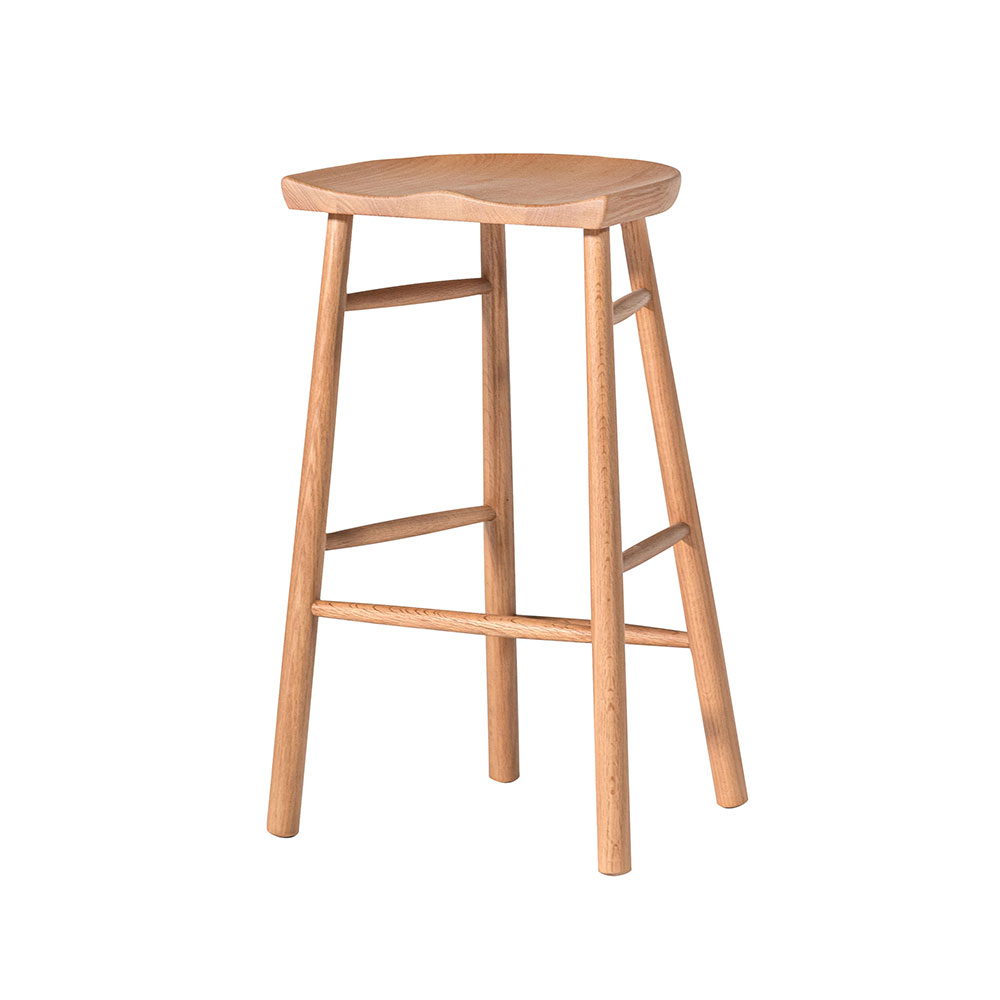 スツール 高さ69.5cm 木製 椅子 ハイスツール カウンターチェア おしゃれ キッチン コンパクト 天然木 モダン 北欧 シンプル ナチュラル ブラウン form 東谷 | 東谷 | 01