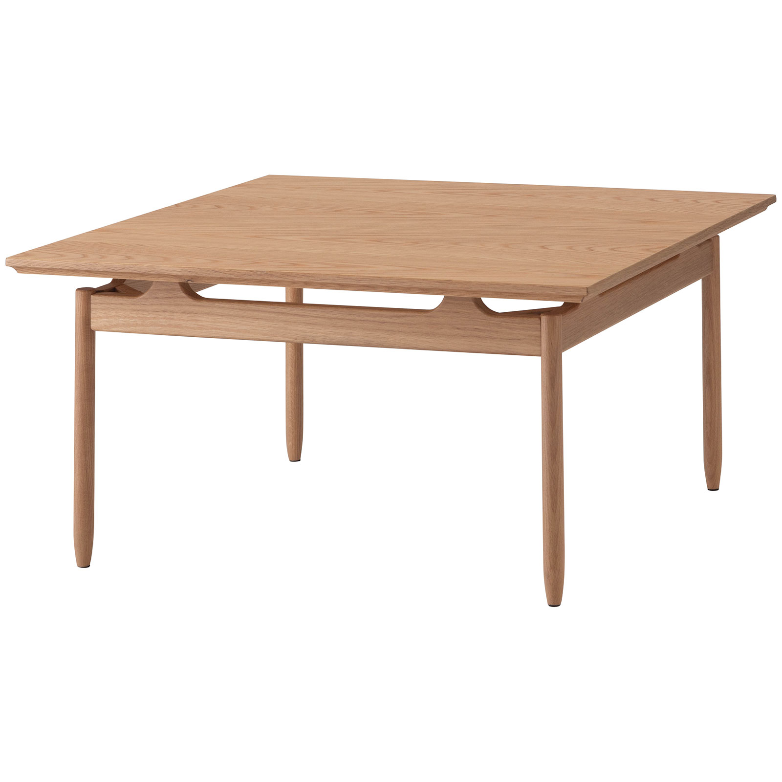 ローテーブル 幅75cm 高さ38cm センターテーブル リビング おしゃれ ミニ 一人暮らし 小さい てーぶる 正方形 シンプル ナチュラル ブラウン form 東谷 | 東谷 | 01