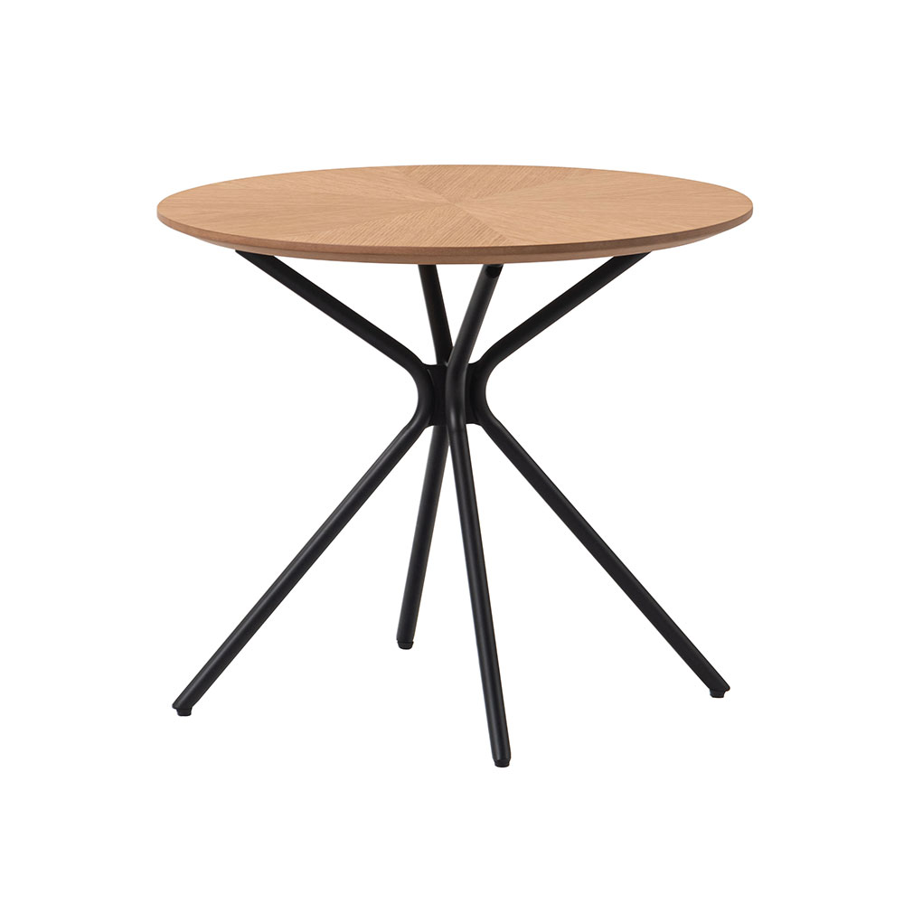 サイドテーブル 直径50cm ベッドサイド ナイトテーブル ミニ ソファーテーブル スリム 収納 木製 おしゃれ 丸 棚 木 木製 ナチュラル ブラウン form 東谷 | 東谷 | 02