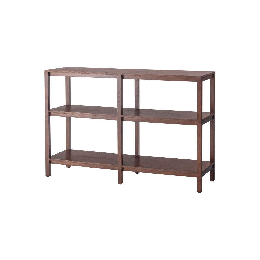 棚 ラック 幅120cm オープンラック オープンシェルフ シェルフ 収納 おしゃれ 木製 飾り棚 ウッド ディスプレイ 本棚 3段 ブラウン ナチュラル  form 東谷 | 東谷 | 01