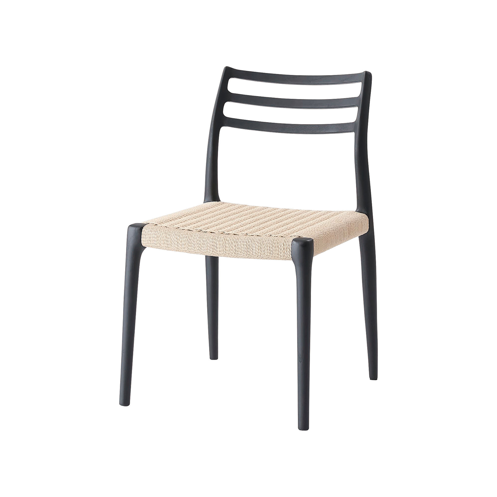 ダイニングチェア 座面高44cm 椅子 おしゃれ 食卓 イス 北欧 木製 1脚 完成品 ペーパーコード いす 背もたれ リビング モダン アームレス シンプル form 東谷 | 東谷 | 01