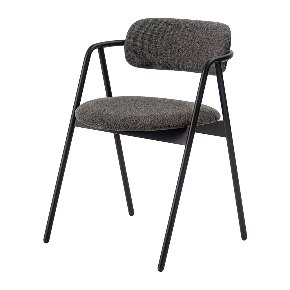 ダイニングチェア 座面高45cm 椅子 おしゃれ 食卓 イス 北欧 リビング 1脚 完成品 いす 背もたれ アイアン モダン ベージュ グレー アイボリー form 東谷 | 東谷 | 03