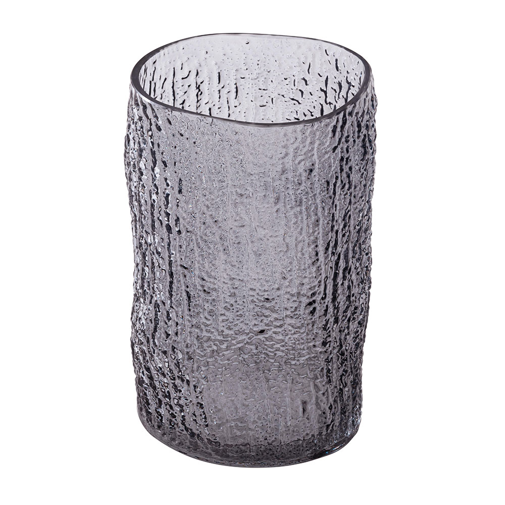 花瓶 フラワーベース おしゃれ ガラス インテリア かびん 北欧雑貨 モダン シンプル 個性的 コンパクト オブジェ 置き物 花器 クリア ダークグレー form 東谷 |  | 02