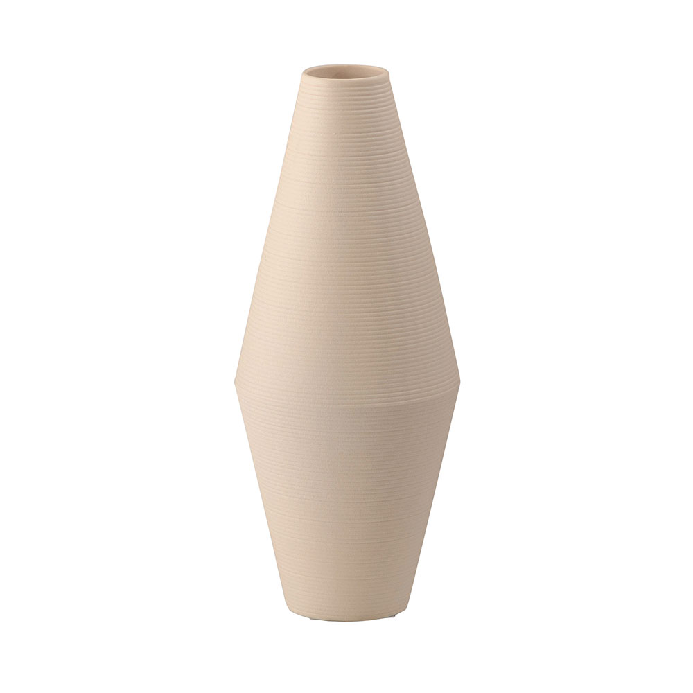 花瓶 フラワーベース 一輪挿し おしゃれ 陶器 インテリア 小さい かびん 北欧雑貨 モダン シンプル コンパクト ディスプレイ アイボリー ブラック form 東谷 |  | 01