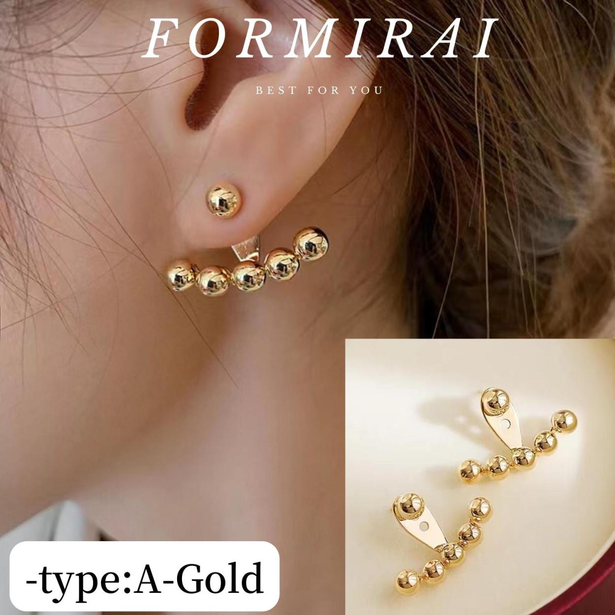 FORMIRAI ピアス レディース メンズ 韓国ファッション 人気 サージカル 