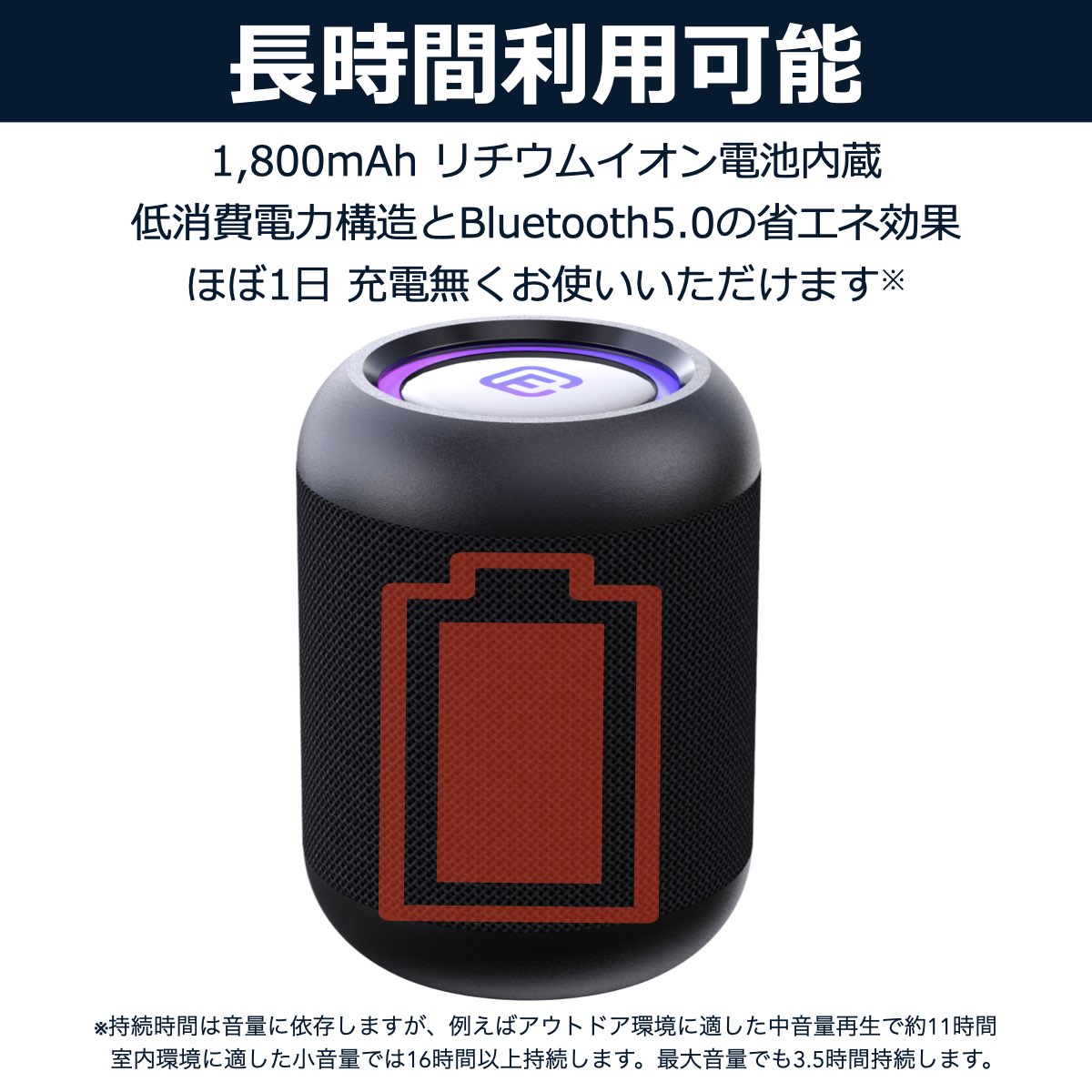 TWS 2台セット Bluetooth スピーカー 小型 高音質 重低音 防水 防塵 SD 