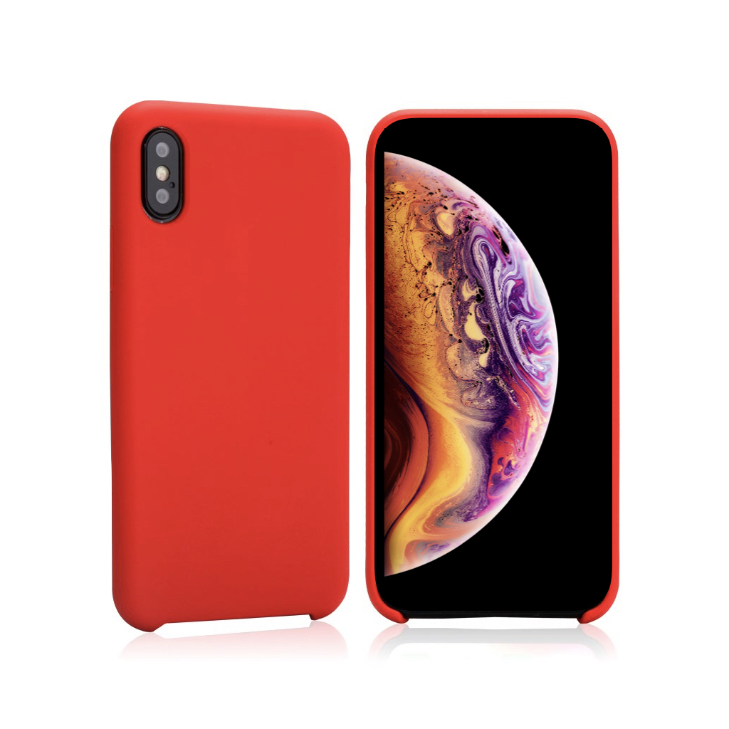 iPhone XR XS ケース アイフォン シリコン 耐衝撃 薄型 軽量 ジャケット ワイヤレス充電 おしゃれ iphonexr iphonexs iPhoneケース 送料無料 赤 黒 40s | 40s | 02