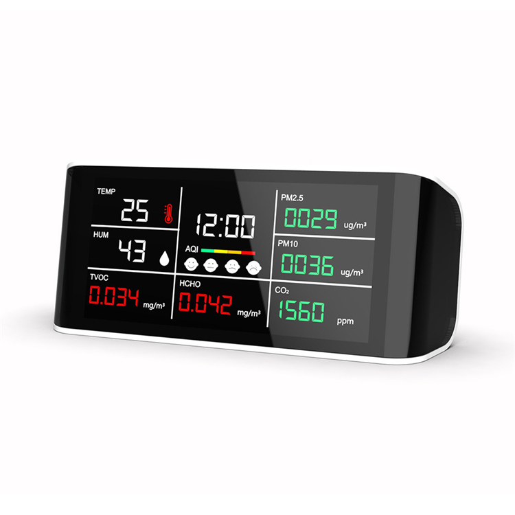 Co2検出器 Co2センサー 酸化炭素検出器 空気質モニター 家庭 体育館 オフィス 白い 69 以上節約