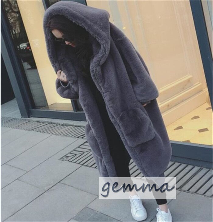 ムートンコート 暖かい ロング丈 ふわふわ ボリュームファーコート