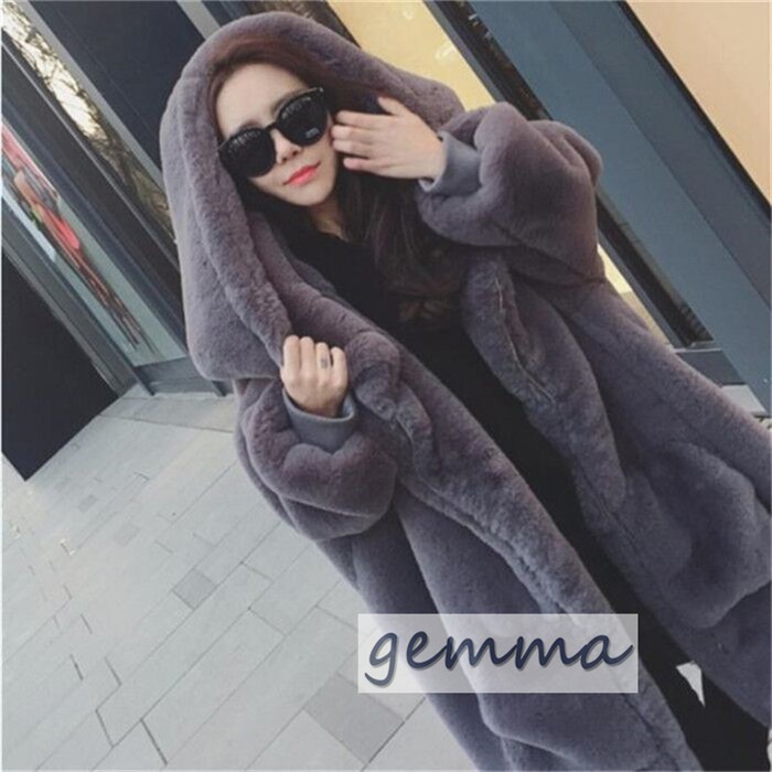 ムートンコート 暖かい ロング丈 ふわふわ ボリュームファーコート