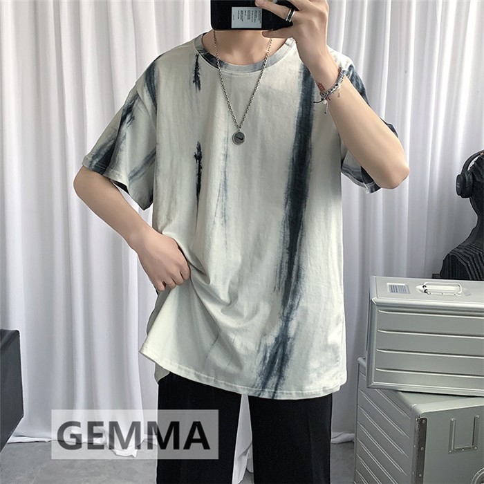 Tシャツ メンズ トップス 半袖 おしゃれ 染め カットソー メンズ ｔシャツ スリム 丸首 アメカジ カジュアル 夏物 大きいサイズ Rjstkvotlb Cosbrapim Com Br