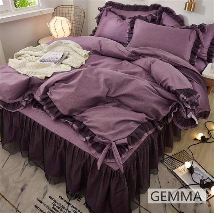 布団カバー 3点4点セット シングル シンプル おしゃれ 通気 吸湿