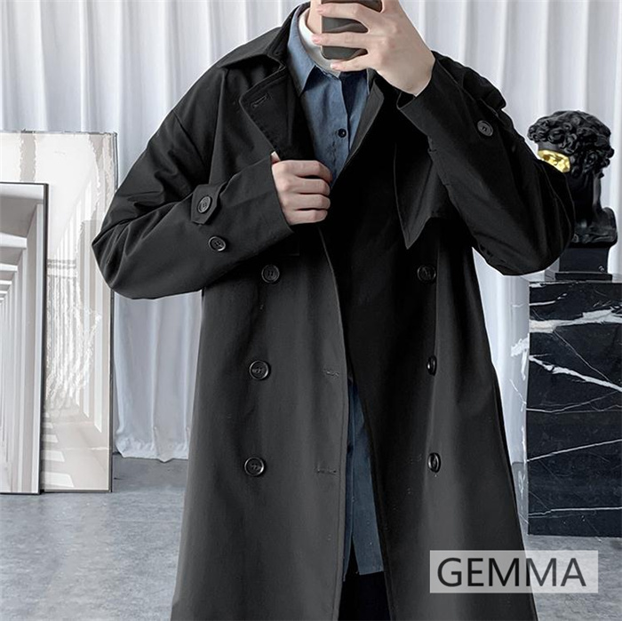 少し豊富な贈り物 スプリングコート メンズ トレンチコート 薄手 通勤 出かけ 旅行 フォーマル ジャケット M 5xl カジュアル 春アウター コート