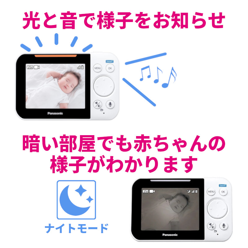 Panasonic（パナソニック） レンタル ベビーモニター Panasonic KX