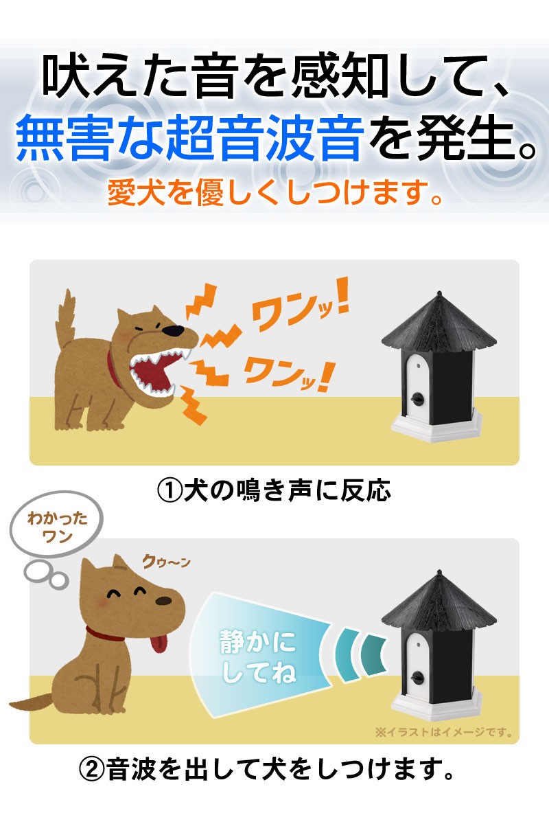 犬の 無駄吠え防止 吠えた時だけ超音波で吠えるのを防止 日本語説明書付属 特許取得品 しつけ バークコントロール Zak Csb10 総合卸問屋fortune 通販 Yahoo ショッピング