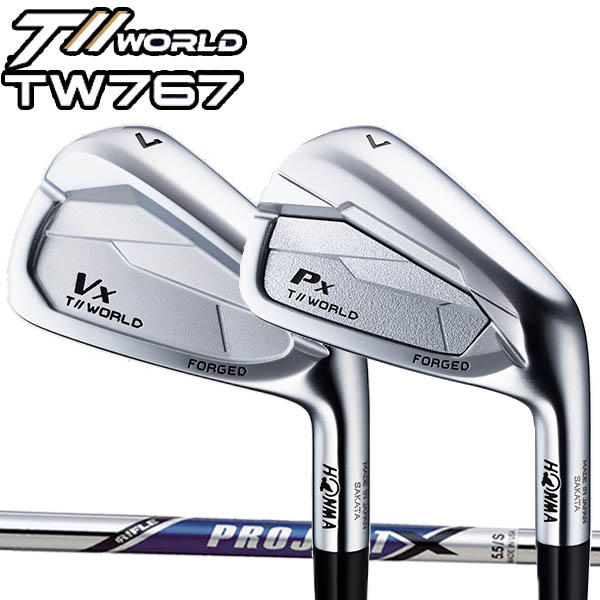 ホンマゴルフ TW767 アイアン767Vx/767Px 5本セット(#6〜PW) [プロジェクトX] スチールシャフト HONMA T//WORLD  TOUR WORLD ツアーワールド 767 本間ゴルフ : 767-ir-mod-x : フォワードグリーン - 通販 - Yahoo!ショッピング