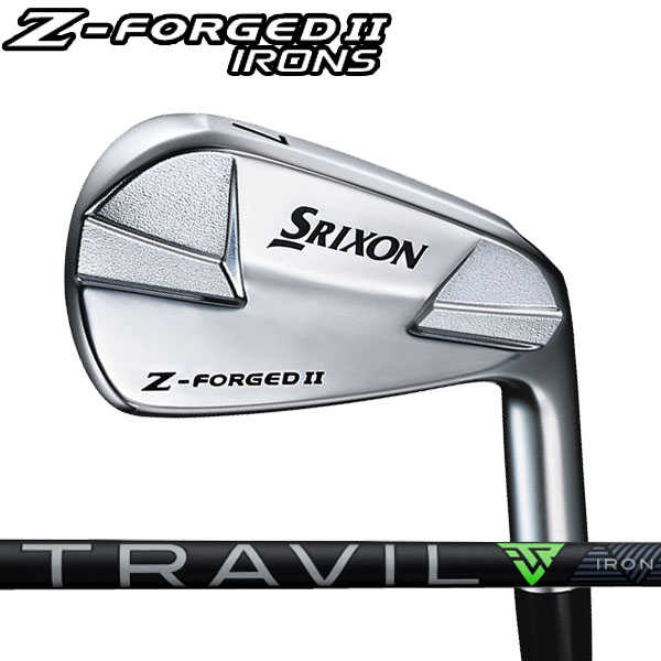 スリクソン NEW Zフォージド2 Z-FORGED II アイアン [トラビル TRAVIL] カーボンシャフト 6本セット(#5〜PW)  105/95/85