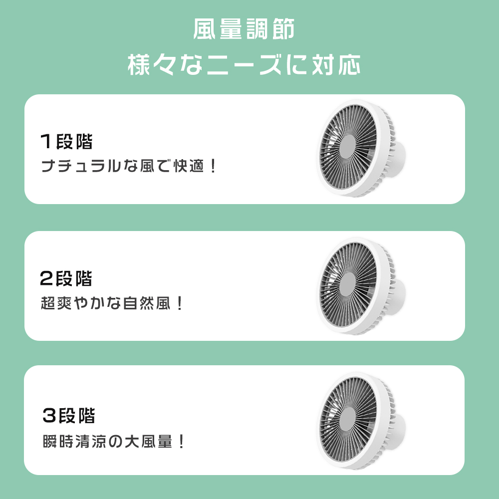 1台4役 卓上扇風機 静音 オフィス リビング扇風機 dcモーター ミニ扇風機 卓上 小型 LED照明機能付き 4段階風量 小型 USB リモコン 常夜灯 吊り下げ 送料無料｜foryoustore｜11