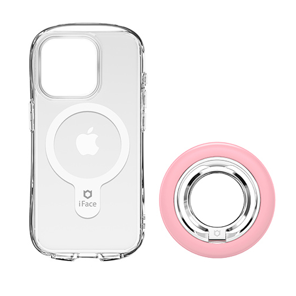 iFace BeBling2 iPhone17Pro クリアリングセット iPhone 17/17 Pro/17 Pro Max/16/16 Pro/16 Pro Max/15/14/13