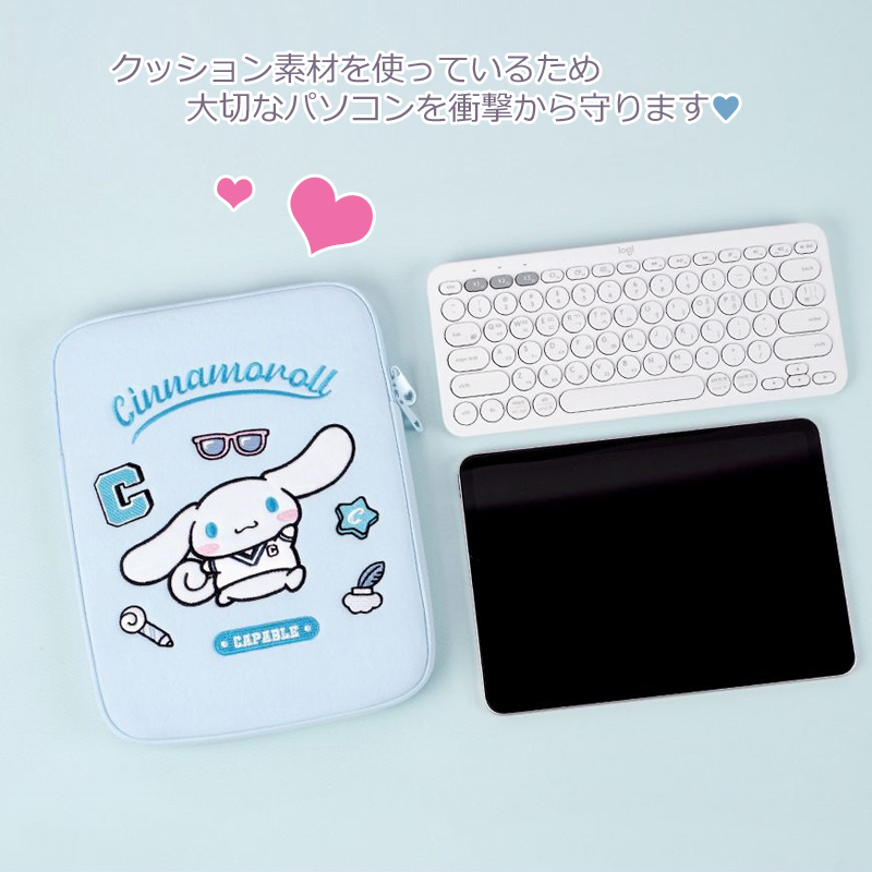【新品未使用】シナモン　タブレットケース　パソコン　カオハナ　レトロ　サンリオ サンリオ タブレットケース 並行輸入正規品 11インチ シナモン
