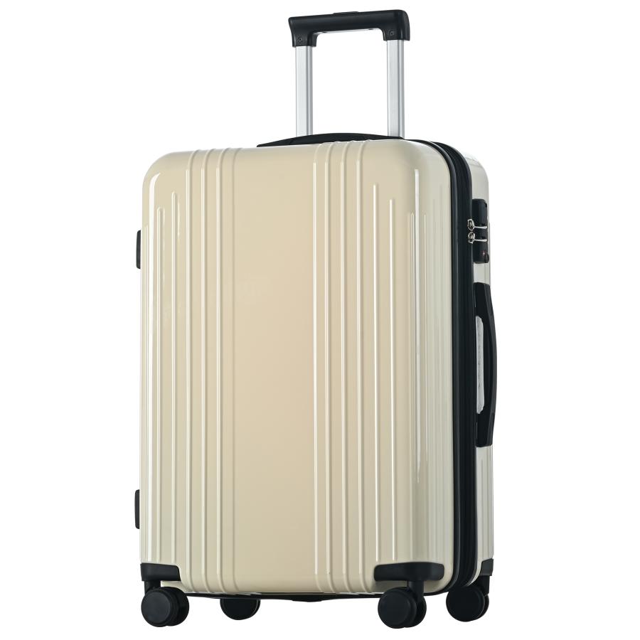 大処分セール スーツケース Lサイズ 7~14泊 キャリーケース 大容量 大型 キャリーバッグ 耐衝撃 360度回転 TSAローク搭載 旅行 ビジネス 出張 海外旅行 suitcase｜four-leafs-shop｜03