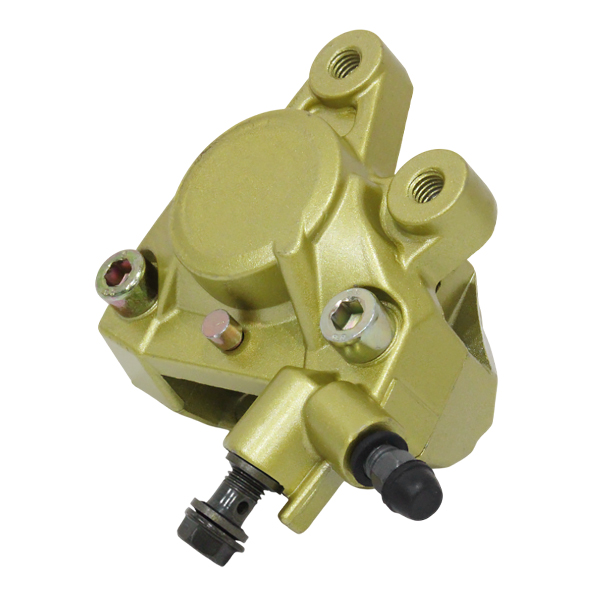 フロント ブレーキキャリパー 2ポット ゴールド 金 ヤマハ ジョグ JOG