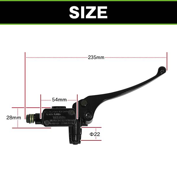 ご確認用 フロント ブレーキマスターシリンダー スーパーDIO ライブDIO ディオSR