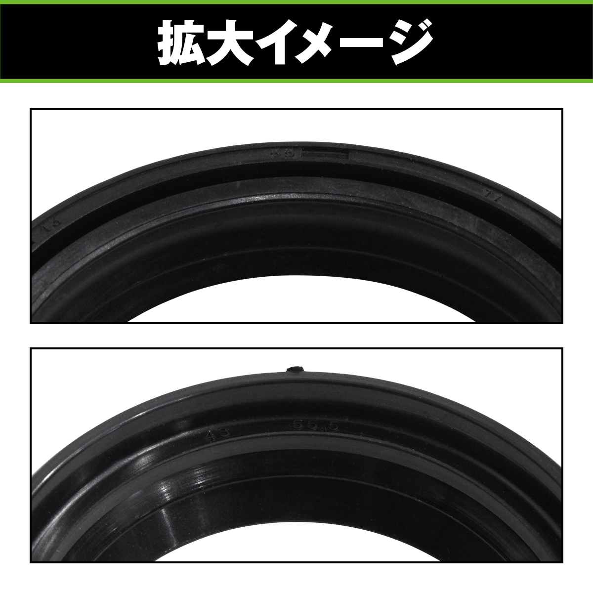 フロントフォーク ダストシール＆オイルシールセット カワサキ KLX250
