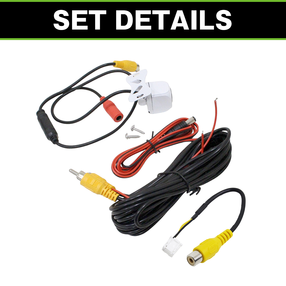 バックカメラ ＆ 変換 ハーネス セット ケンウッド KENWOOD MDV-S710W