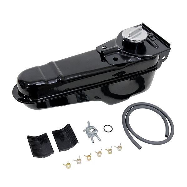 ホンダ　ダックス　AB26で使っていた燃料サブタンク ホンダ 田中商会直営店】ダックスDAX用 アルミ製 サブタンク右側