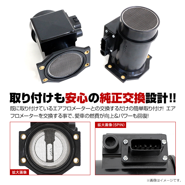 【専用】 エアフロセンサー 2個セット 日産 スカイライン GT-R BNR32 / BNR33