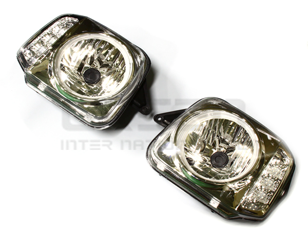 JB23 ジムニー CCFLリング付き LED ウィンカー ヘッドライト インナー