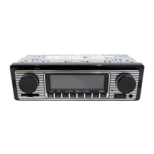 レトロ 1DIN カーオーディオ Bluetooth MP3 FM 旧車 ipj-192-g.jpg