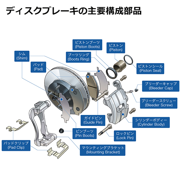 日立 パロート HITACHI イクシオン CP8WF ブレーキディスクローター 左右2枚セット M6-104B マツダ リア ブレーキ ローターの画像