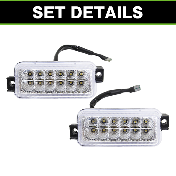 LED バックランプ 左右セット クリアレンズ スズキ ジムニー JB23 1型