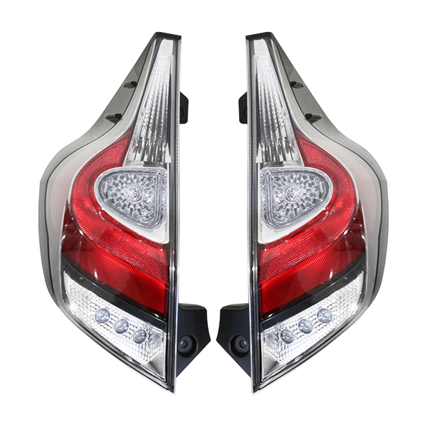 アクア 純正テールライト クリア/レッド LED右側 LED テールランプ 純正タイプ アクア NHP10系 後期仕様 レッド