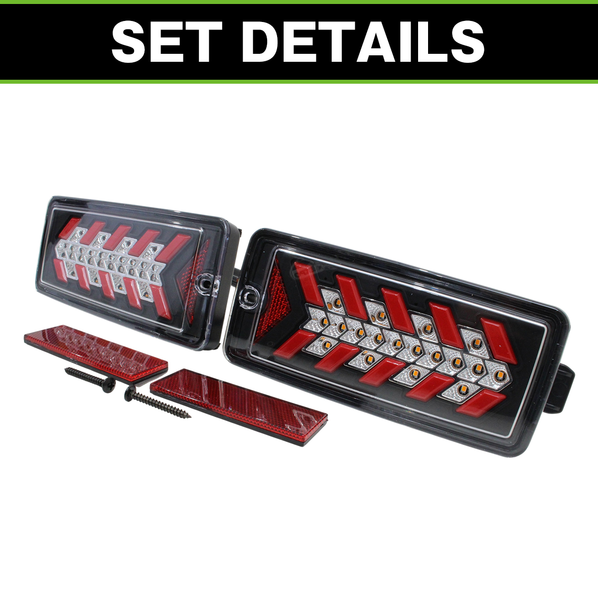 トラック用 LEDテールランプ 左右セット LED テールランプ 左右セット ウインカー ハイゼットトラック S500P