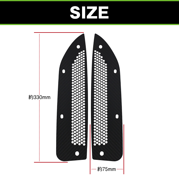 フロントフェンダー ダクトカバー ホンダ シビック CIVIC タイプR TYPE