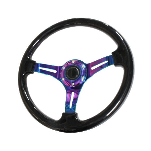 ✨美品 momo ステアリングホイール 青/黒 フルセット✨ モモ形状 MOMO ステアリング ブルー 青 32Φ32cm GRIP ROYAL/AVENUE