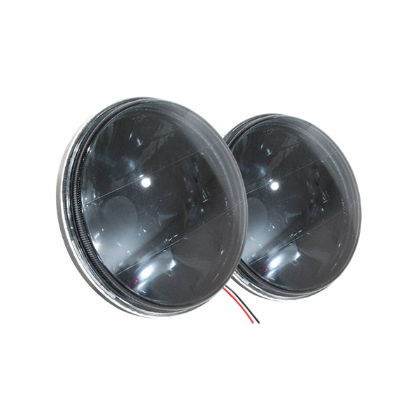 汎用 丸型 クリスタル ヘッドライト フェアレディZ S30S130 2個セット