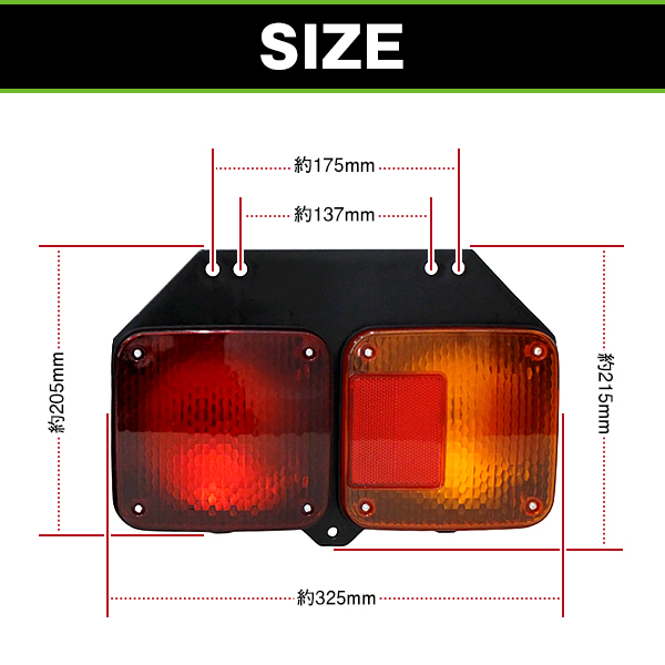 日野プロフィア純正テール左右　レンズに線傷有り tttt-034-g_1.jpg
