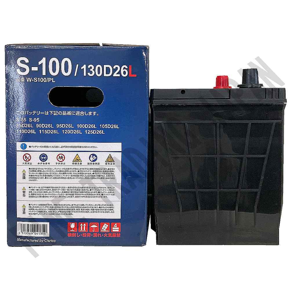 バッテリー GSPEK S100 トヨタ シエンタ DBA-NSP170G H27/7-R2/6 W