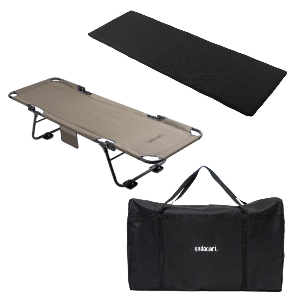 カーベッド car bed  タント L375 L385 L650 L660 対応 車用ベッド 折り畳み式 組み立て不要 スチール製 鉄 軽量 コンパクト 車中泊 車中泊ベッドの画像