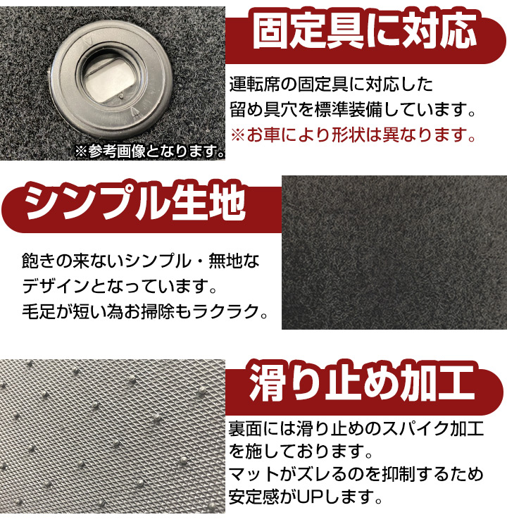 ソリオバンディット 専用設計 フロアマット H27/8- MA26S/MA36S/MA46S