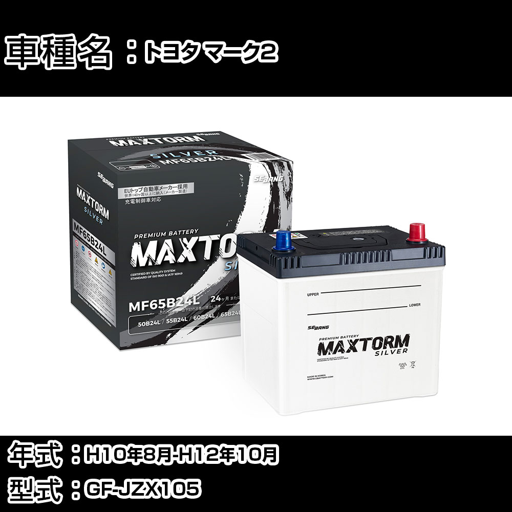 トヨタ マーク2 H10年8月-H12年10月 GF-JZX105 2500cc 標準地仕様車